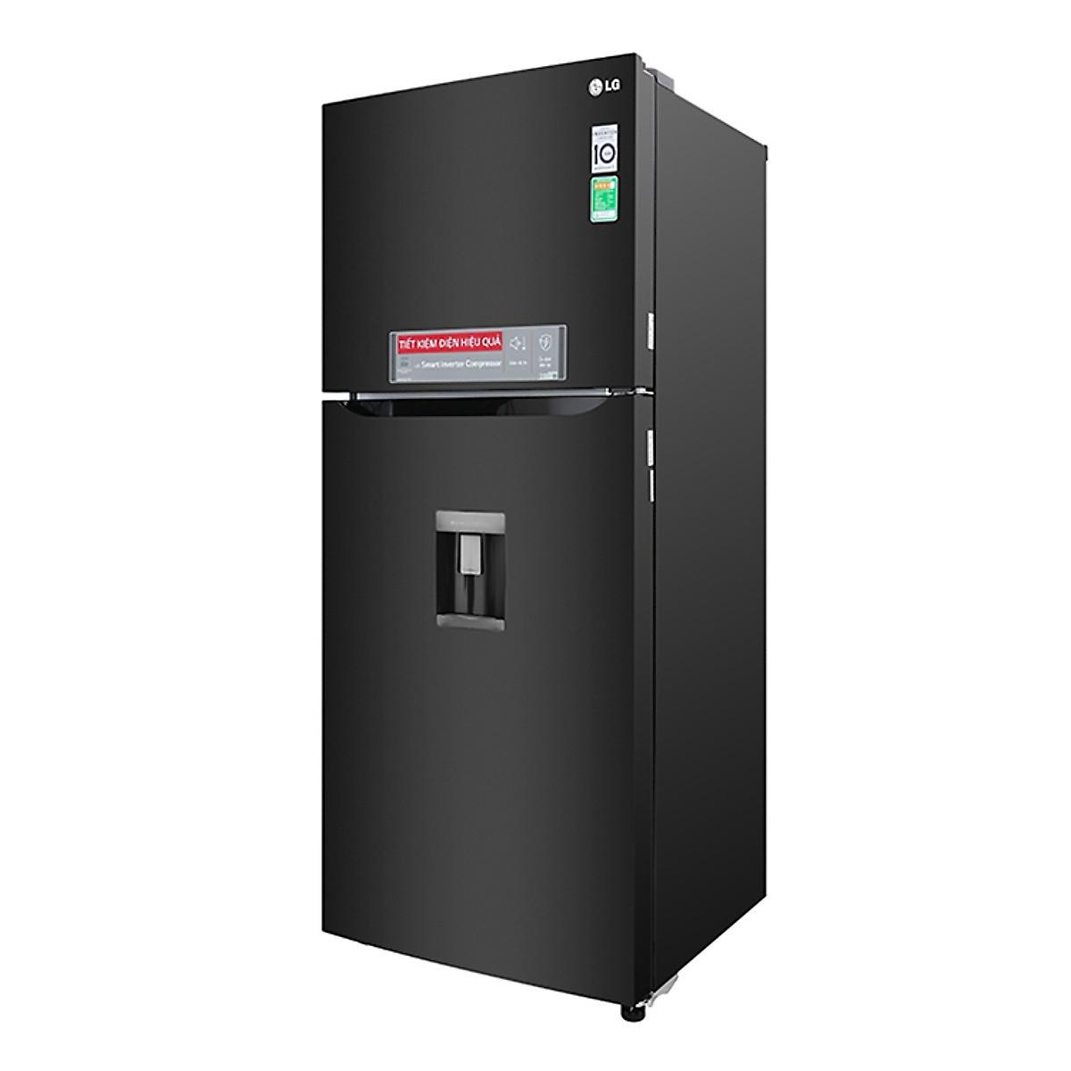 [Trả góp 0%] Tủ lạnh LG Inverter 340 lít  InstaView LBB33BLMAI - Hàng Chính Hãng - Mới 100%