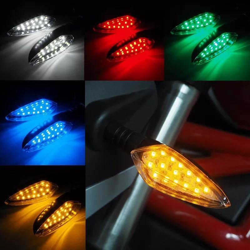 xi nhan xe may Bộ 2 Đèn Xi Nhan Hv shop Độ Xe Máy siêu sáng ( sáng đỏ )