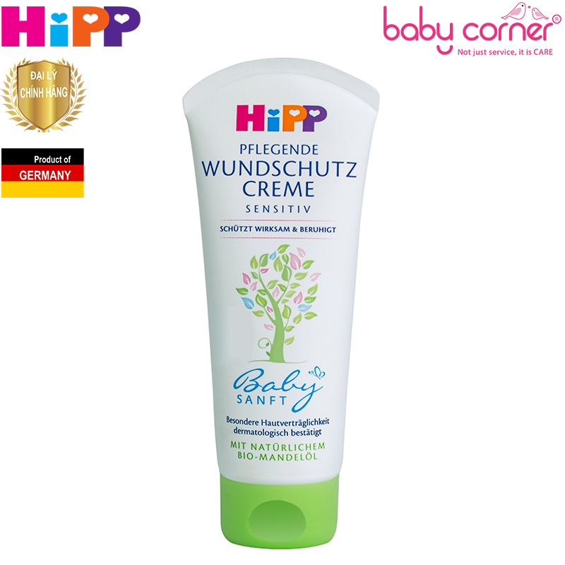 Kem Dưỡng Da Chống Hăm Tã HiPP-Babysanft (100ml)