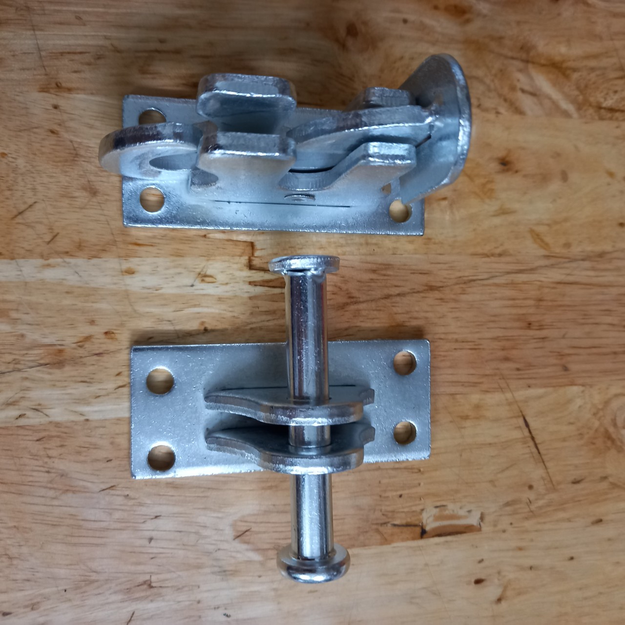 Chốt Cửa Tự Động, Tự Đóng Inox 304- 2 Phiên Bản Then Cố Định/ Di Động - Bản Cao cấp - Không Ưng Hoàn Tiền