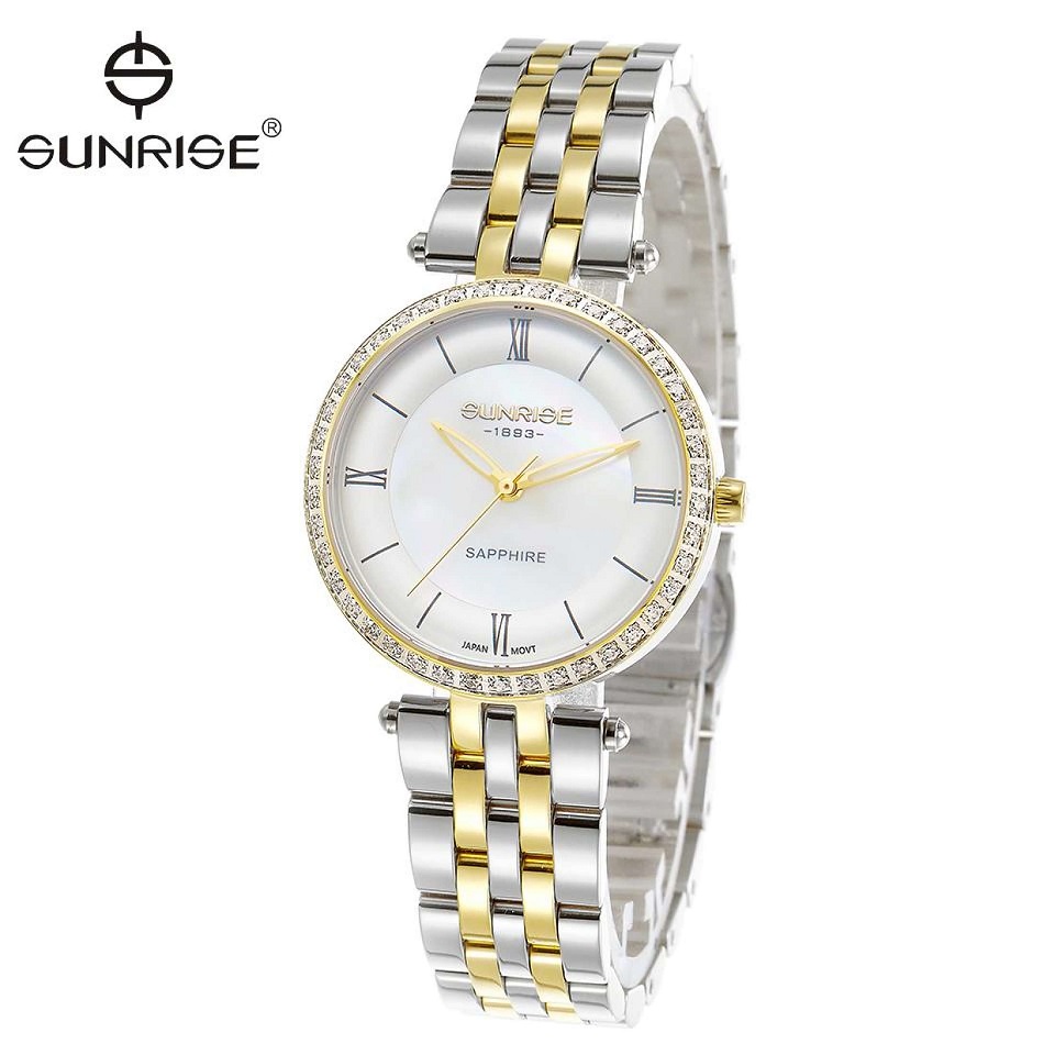 [HCM]Đồng hồ nữ SUNRISE 2217AB Chính hãng