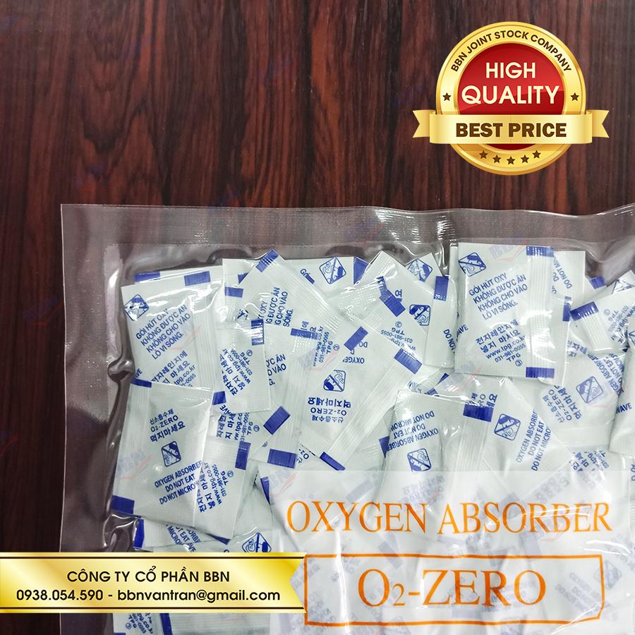 Túi hút oxy 60CC Hàn Quốc dành đóng gói thực phẩm (bộ 300 túi)