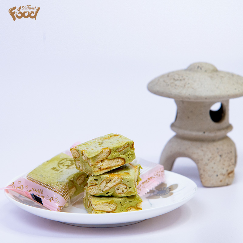 Bánh Sữa Hoa Tuyết Trà Xanh