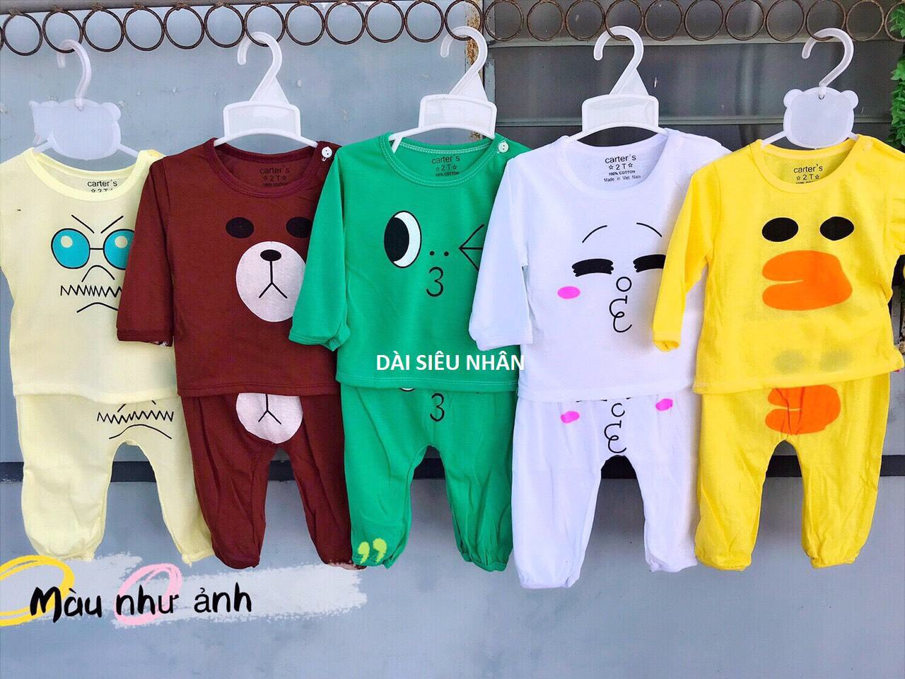 Sét 5 bộ dài tay hình siêu nhân cài vai ( KÈM QUÀ TẶNG )
