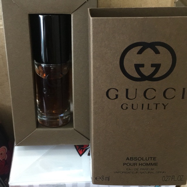 Nước Hoa Nam Gucci Guilty Absolute EDP 8ml