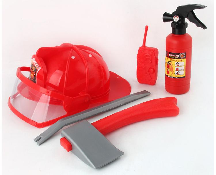 Đồ chơi bộ set tập làm lính cứu hoả Fire