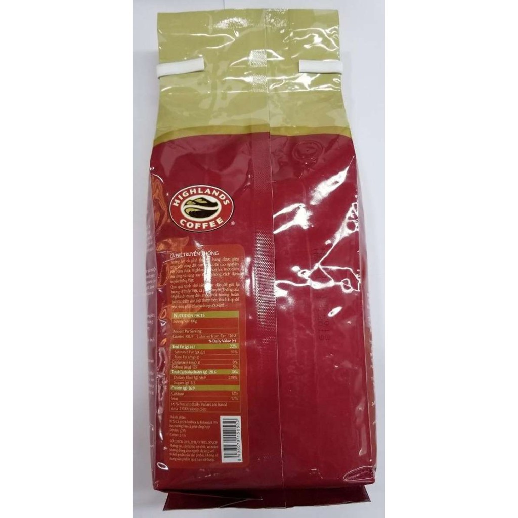 [Combo2] Cà Phê Truyền Thống Highlands Coffee 1kg