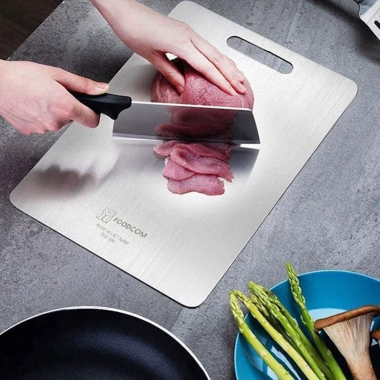 Thớt inox kháng khuẩn Foodcom - FC005