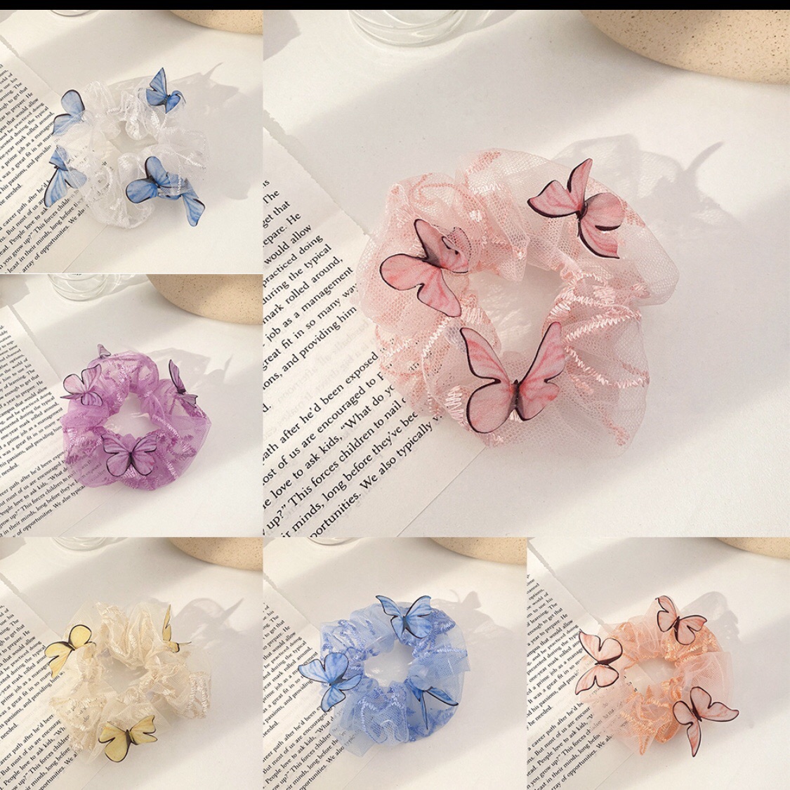✨✨ Srunchies bươm bướm 3D ♥️