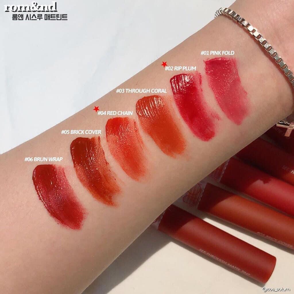 Son kem lì Romand See-Through Matte Tint