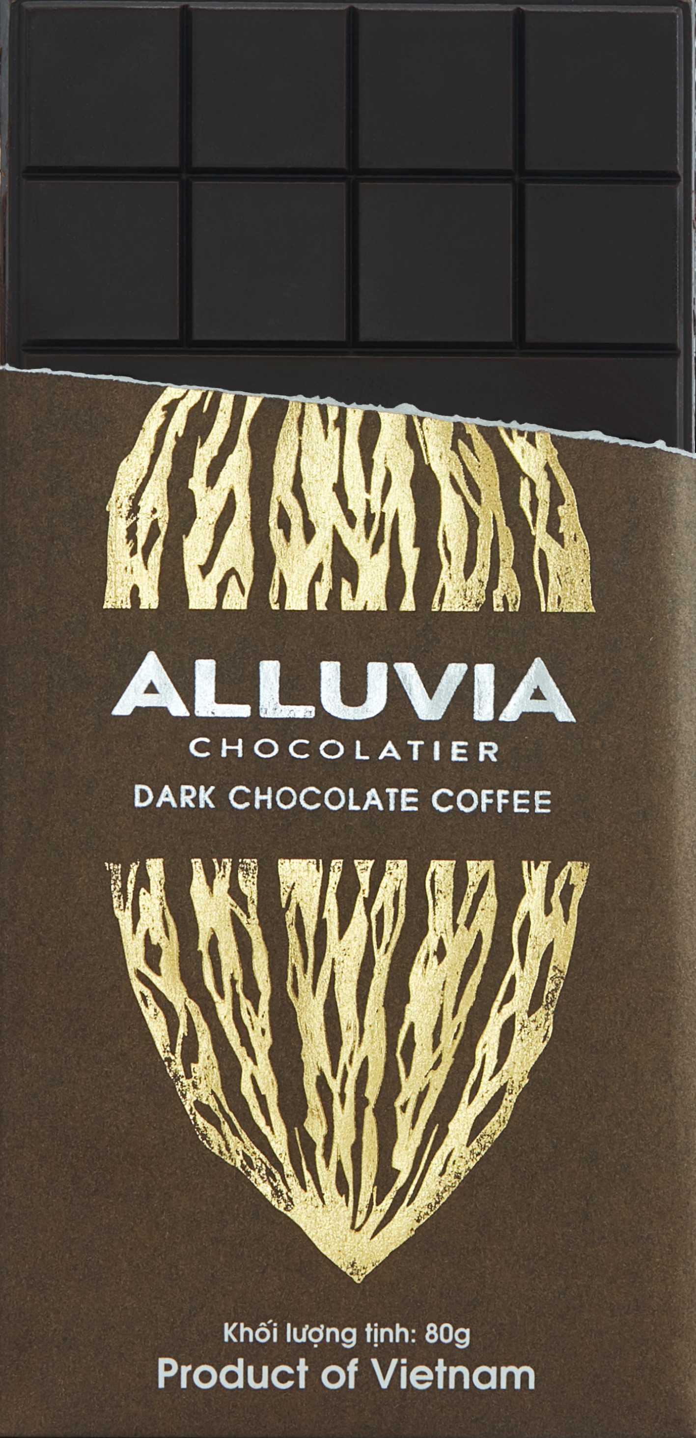 Sô cô la đen Alluvia vị cà phê 80g