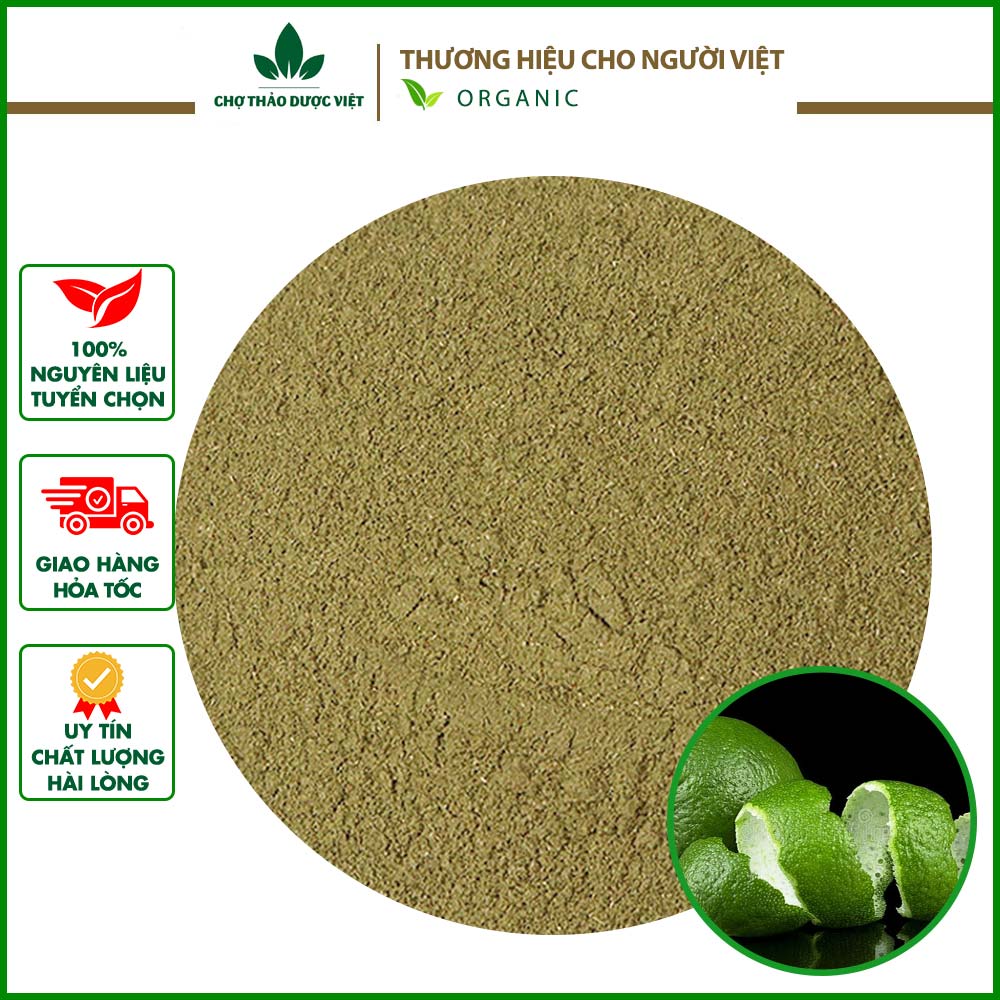 Bột vỏ chanh khô nguyên chất 100g - Chợ Thảo Dược Việt