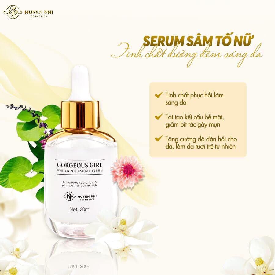Sâm tố nữ Huyền Phi giúp dưỡng da, cấp ẩm cho da