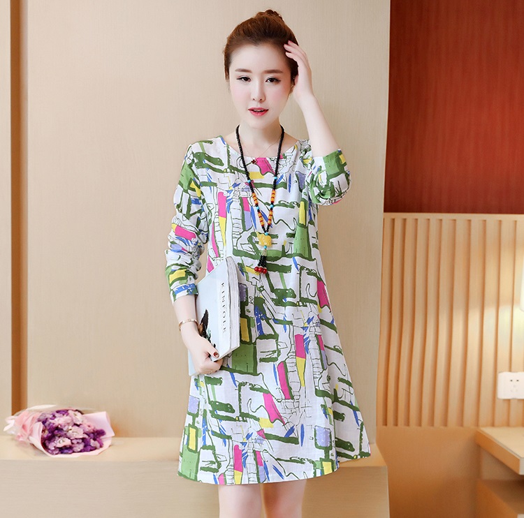 Đầm suông nữ phối màu trẻ trung da66