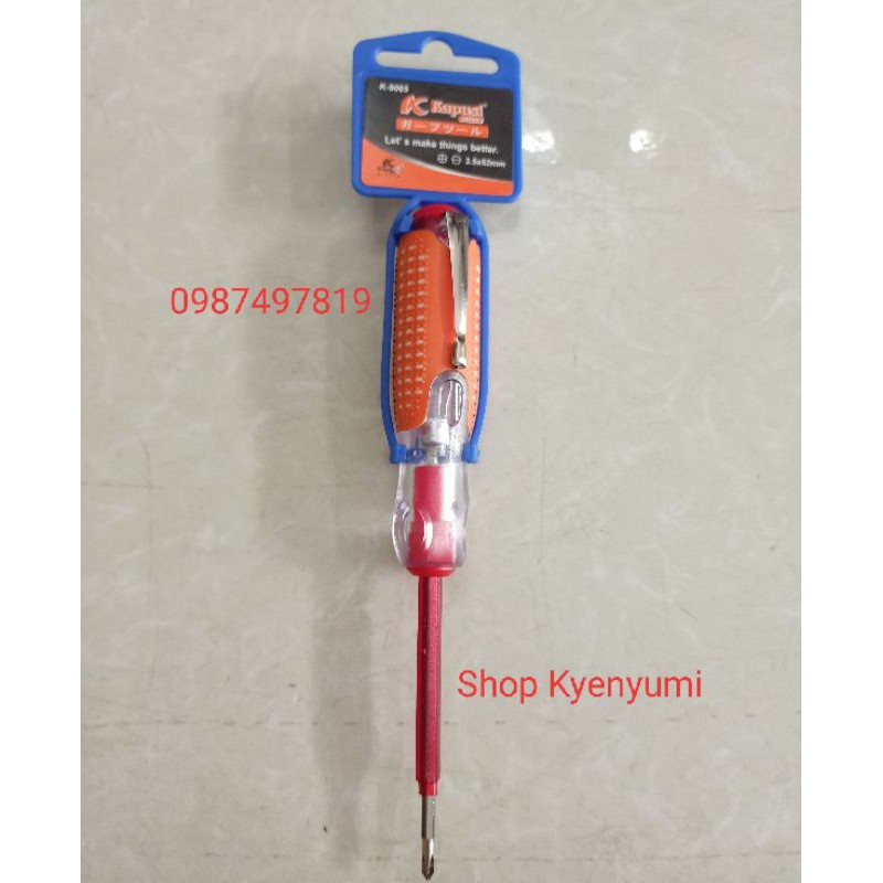 Bút Thử Điện KAPUSI JAPAN 3.5 × 52 mm