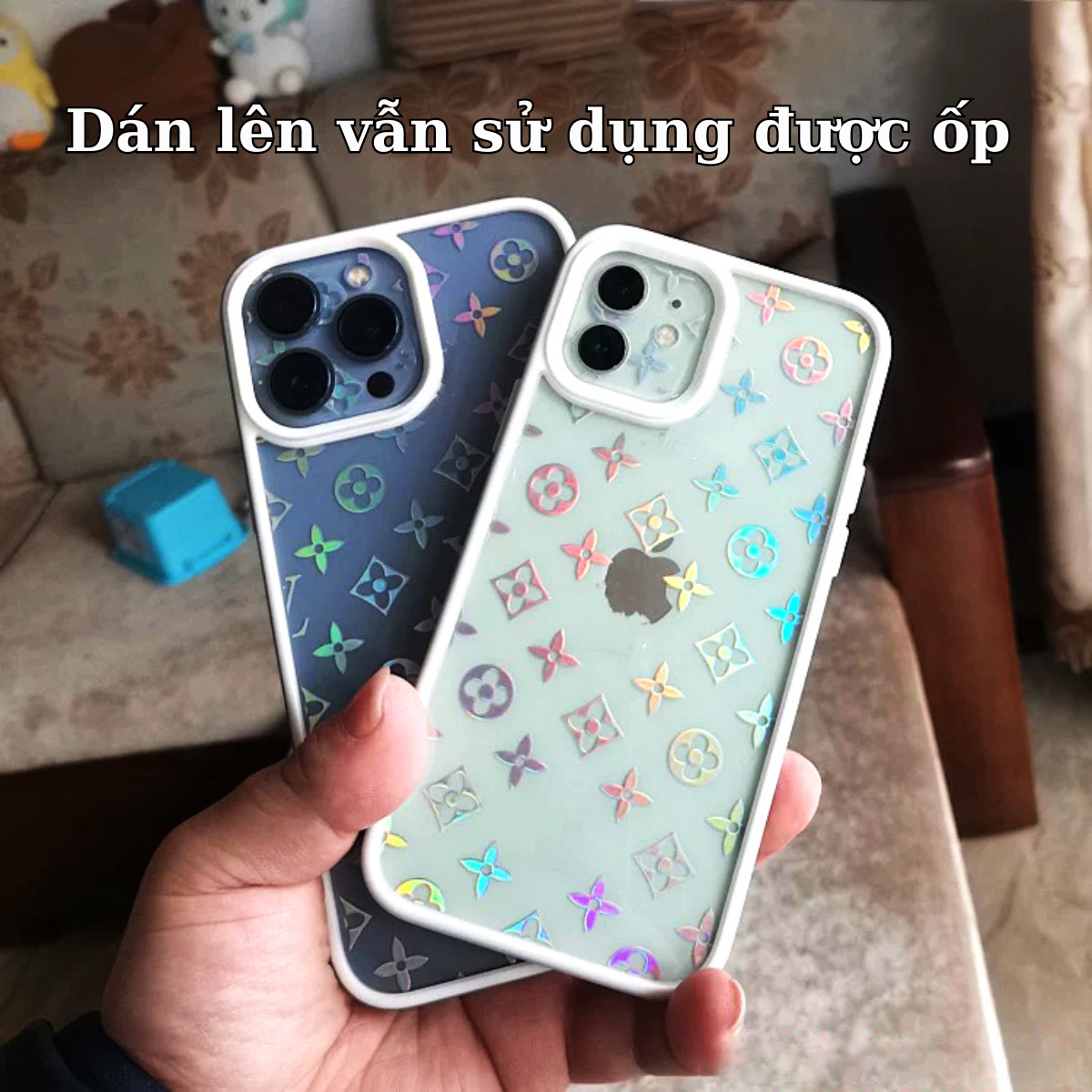 Miếng dán PPF bảo vệ LV 7 màu cho iPhone 7plus đến 15 pro max