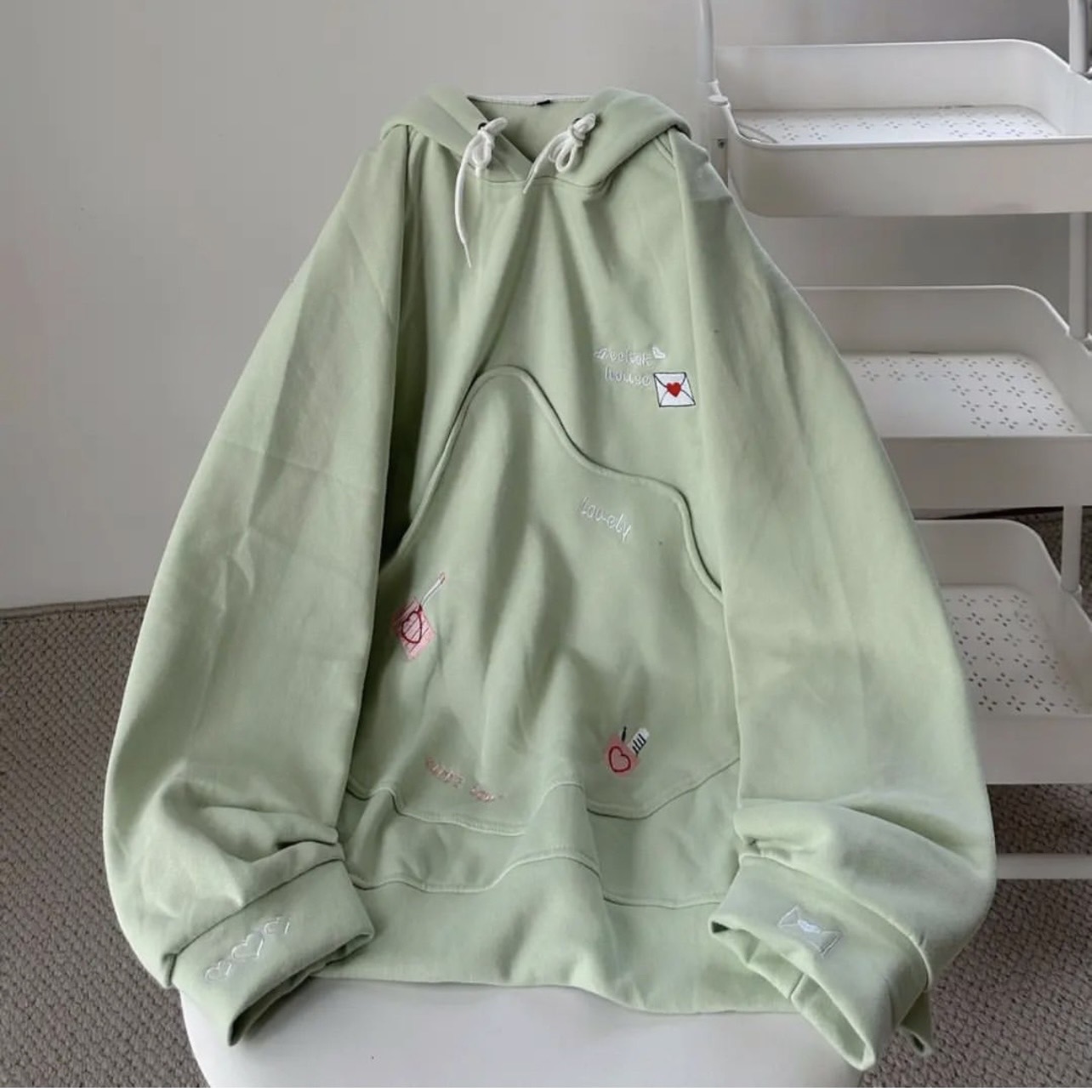 Áo khoác hoodie form rộng unisex ECKOK chất nỉ ngoại dày dặn, áo khoác hoodie form rộng chất nỉ ngoại dày dặn