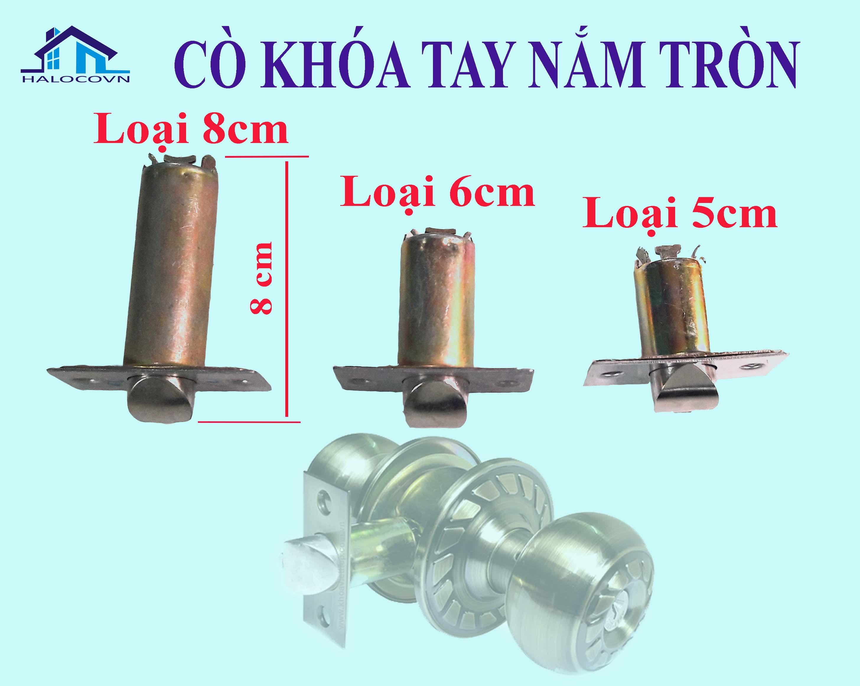 Cò khóa tay nắm tròn các cỡ HVT01