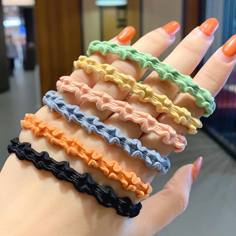 COMBO 6 THUN CỘT TÓC GỢN SÓNG CUTE