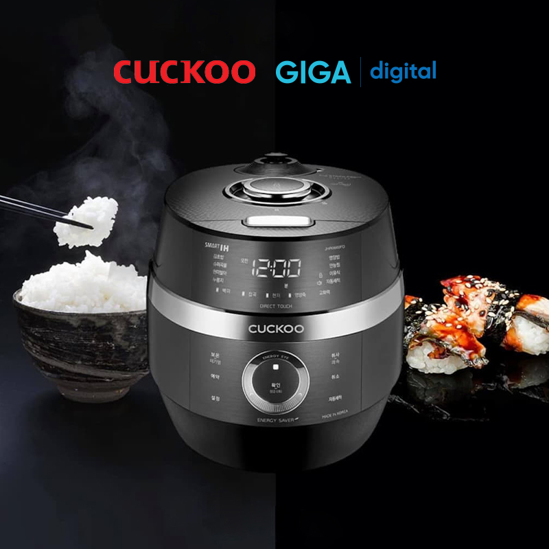 [ Hỏa tốc HN - HCM ]   Nồi cơm điện cao tần Cuckoo CRP-JHR1060FD dung tích 1.8L