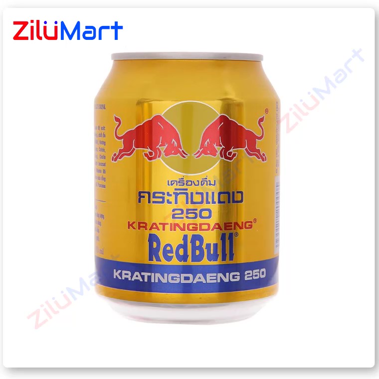 Nước tăng lực Redbull Thái Lan (thùng 24 lon) loại 250ml