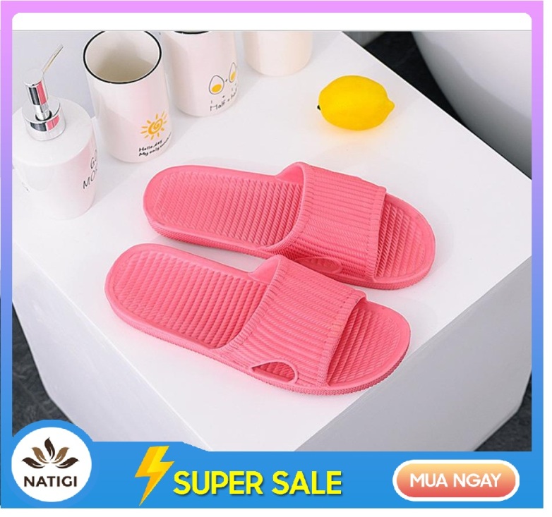 Dép lê xốp nam nữ đi (mang) trong nhà, văn phòng, nhà tắm chất liệu nhựa đúc nguyên khối siêu nhẹ, chống trơn DVS02 giá rẻ