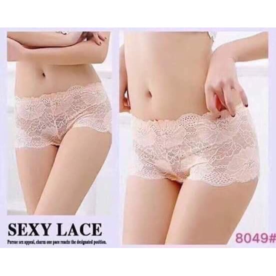 BỘ 5 QUẦN LÓT REN ĐÙI M8806 (42-60KG)