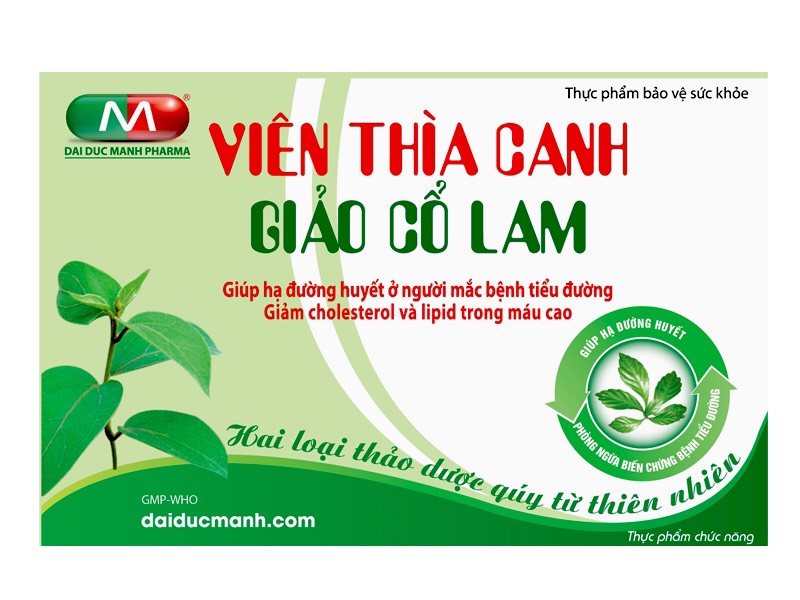 [HCM]VIÊN THÌA CANH - GIẢO CỔ LAM ( HỘP 30 VIÊN )