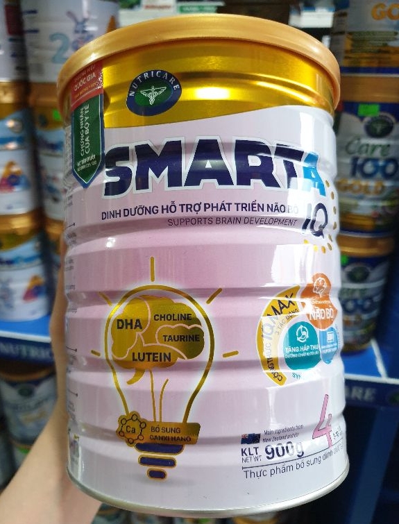 [Date 09/2023] Sữa bột Smarta IQ 4 900g