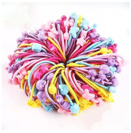 [Khuyến mãi] SET 50 DÂY THUN CỘT TÓC CHO BÉ/ COMBO 50 DÂY CHUN BUỘC TÓC CHO BÉ/ đồ cột tóc dễ thương cute- Nịt cột tóc trẻ em-
