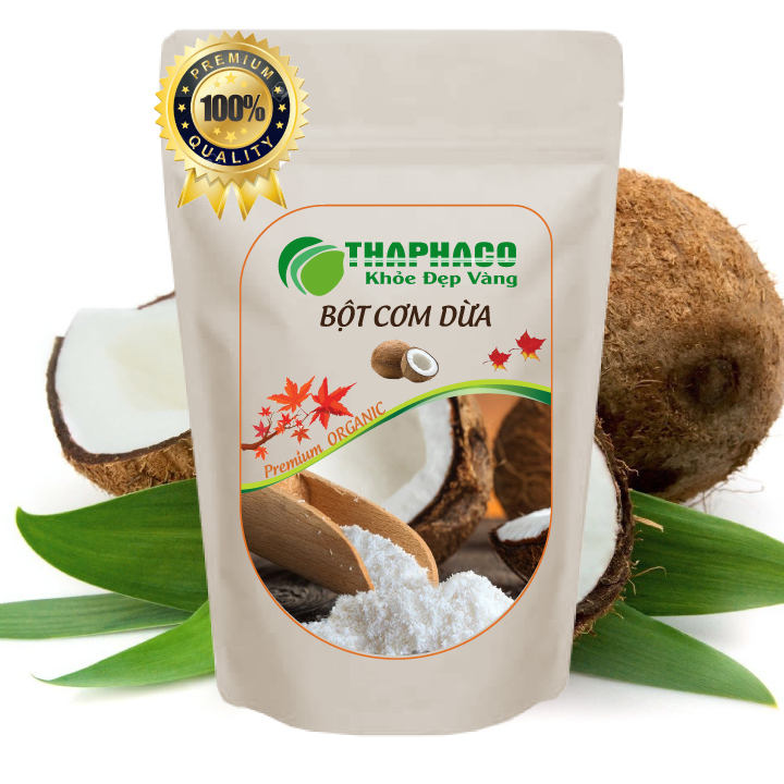 [1kg] Bột Cơm Dừa Nguyên Chất - Chuyên Dùng Để Nấu Các Món Ăn Thơm Ngon Và Bổ Dưỡng - Hàng Loại 1 Chất Lượng Cao
