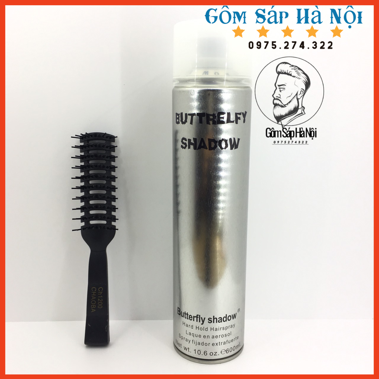 Gôm Xịt Tóc Mini Butterfly Shadow 150ml