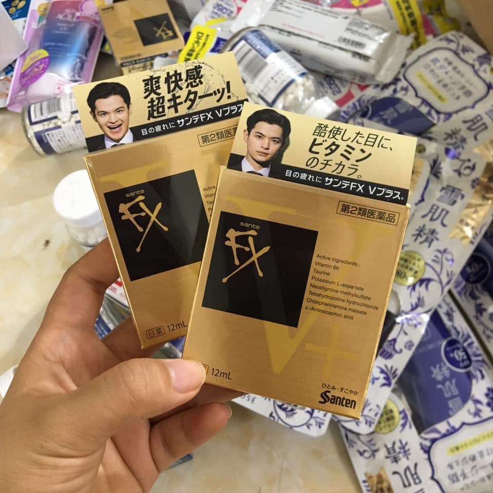 Nhỏ mắt màu vàng FX neo V+ Nhật bản
