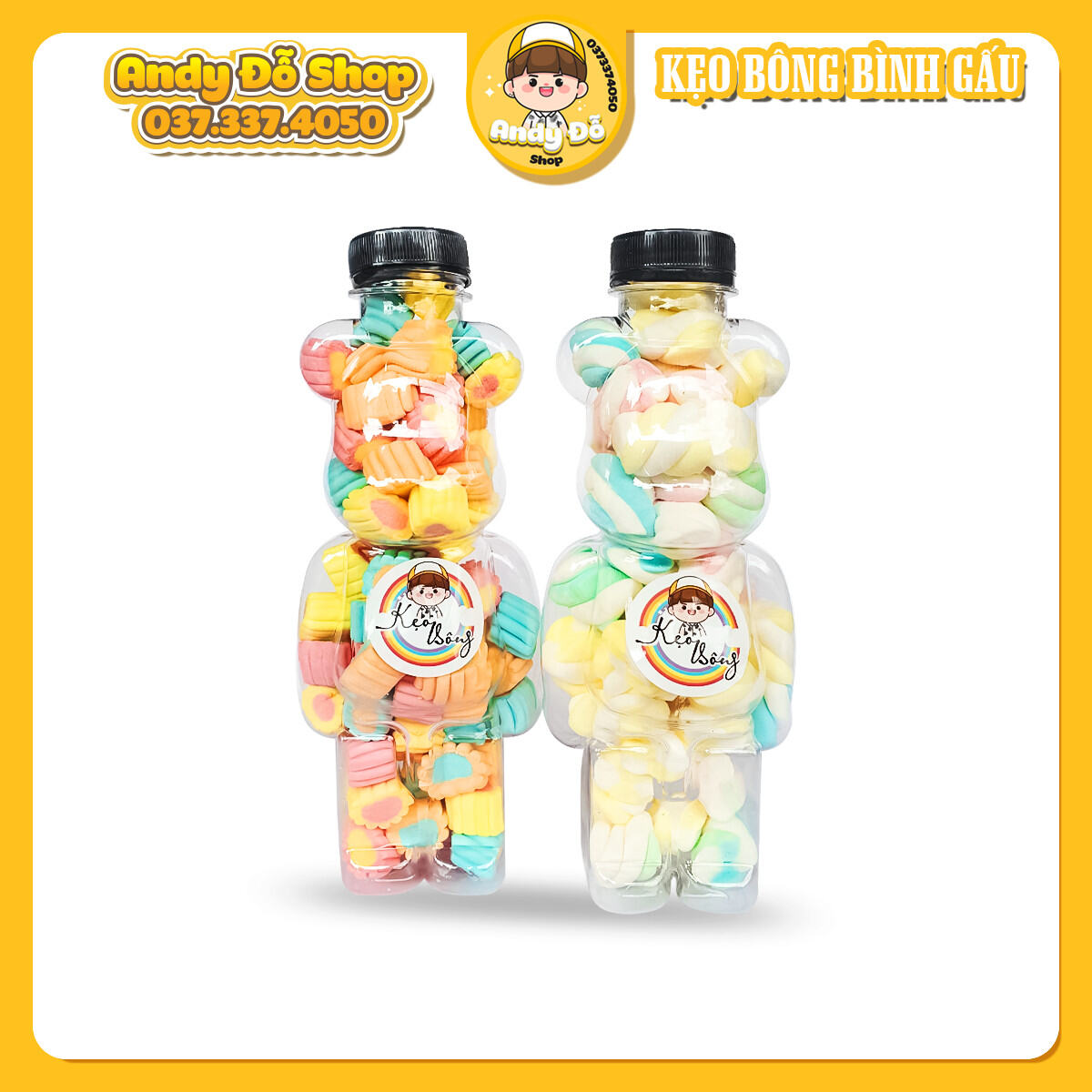 Kẹo Bông Gòn Marshmallow Thái Lan.