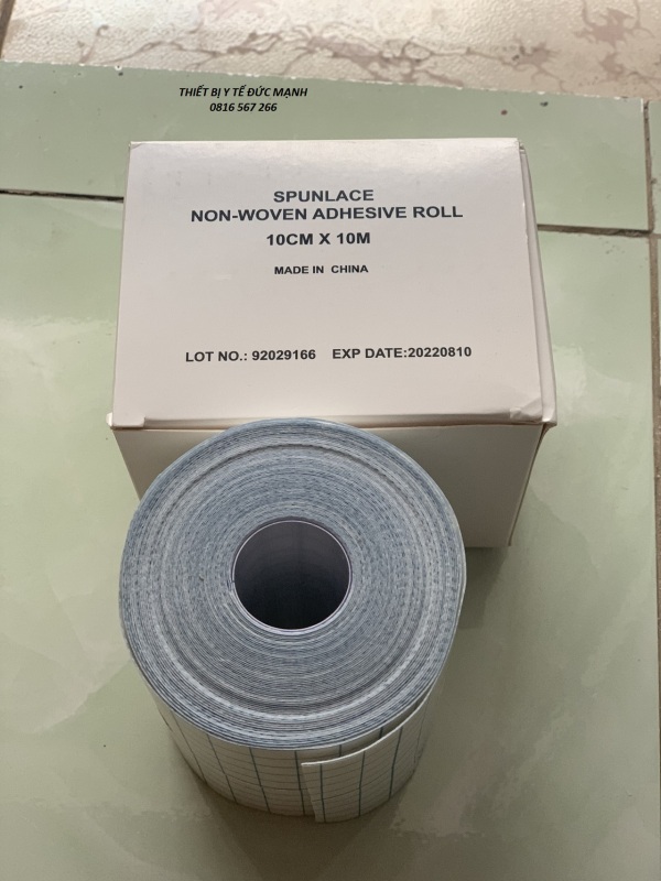 Băng dính co giãn dùng để đắp thuốK 10cm x 10m
