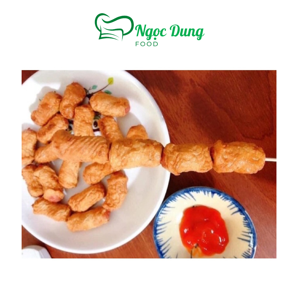Chả mực xoắn ốc gói 500gr (giao tphcm)