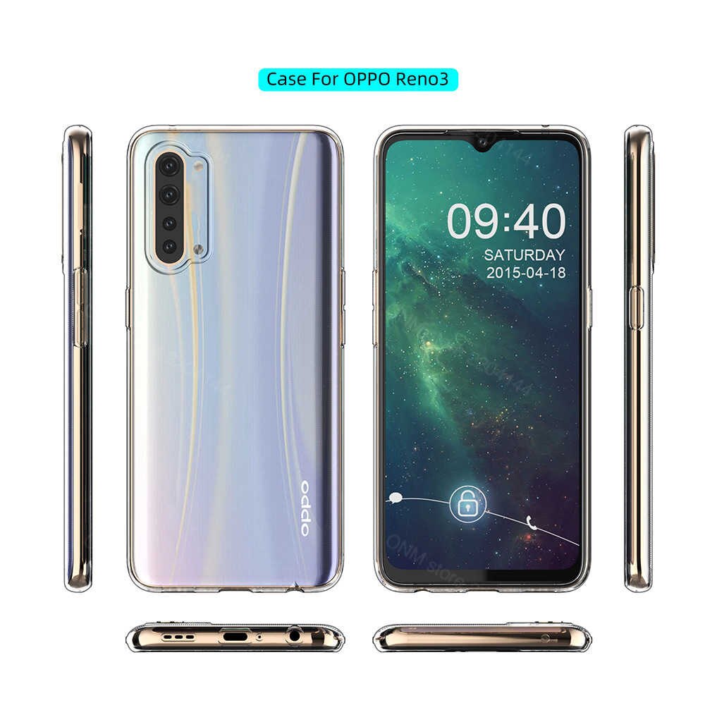 Ốp dẻo trong suốt cho Oppo Reno 3 (Hàng loại A)