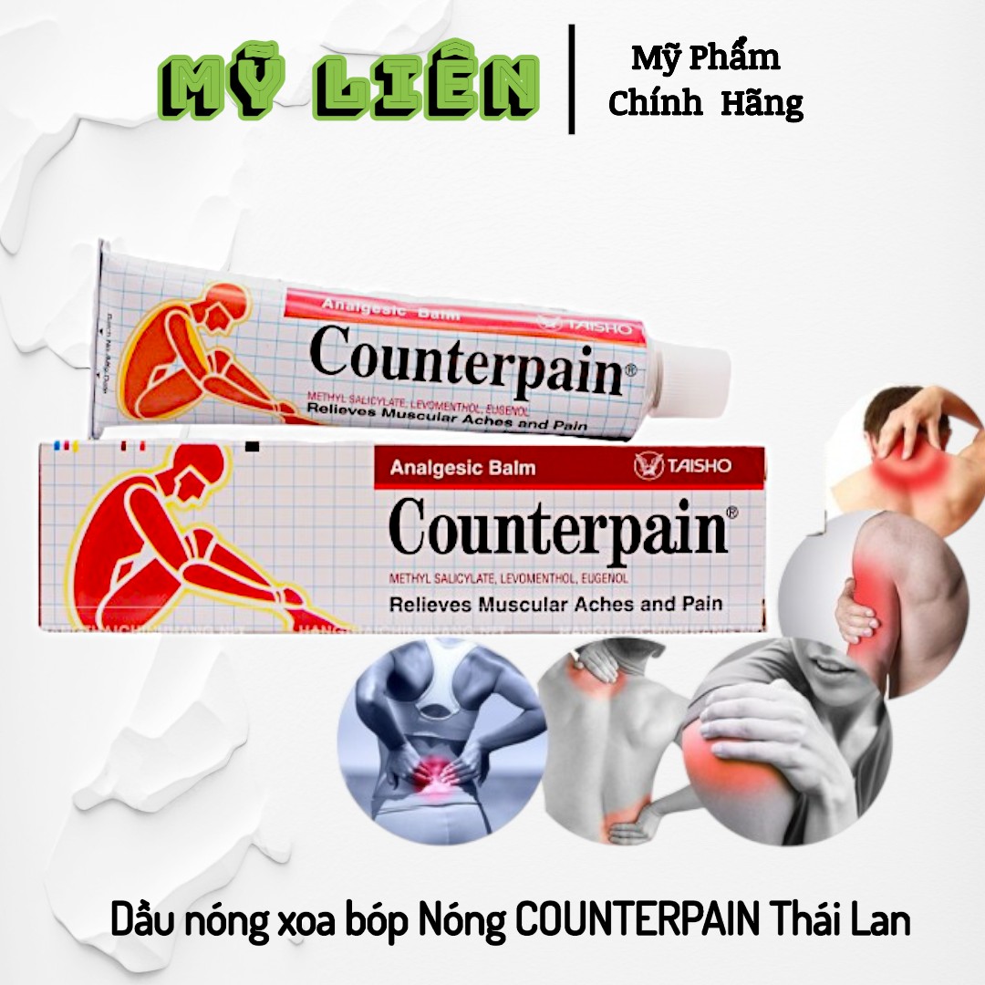 Dầu nóng xoa bóp Counterpain Thái Lan 60G