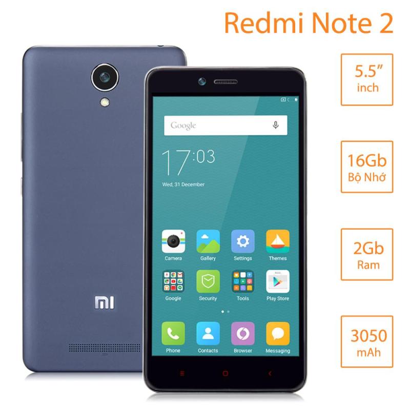 Điện thoại Xiaomi Redmi Note 2 (Ram 2G/16G) Chip xử lý 8 nhân mạnh mẽ