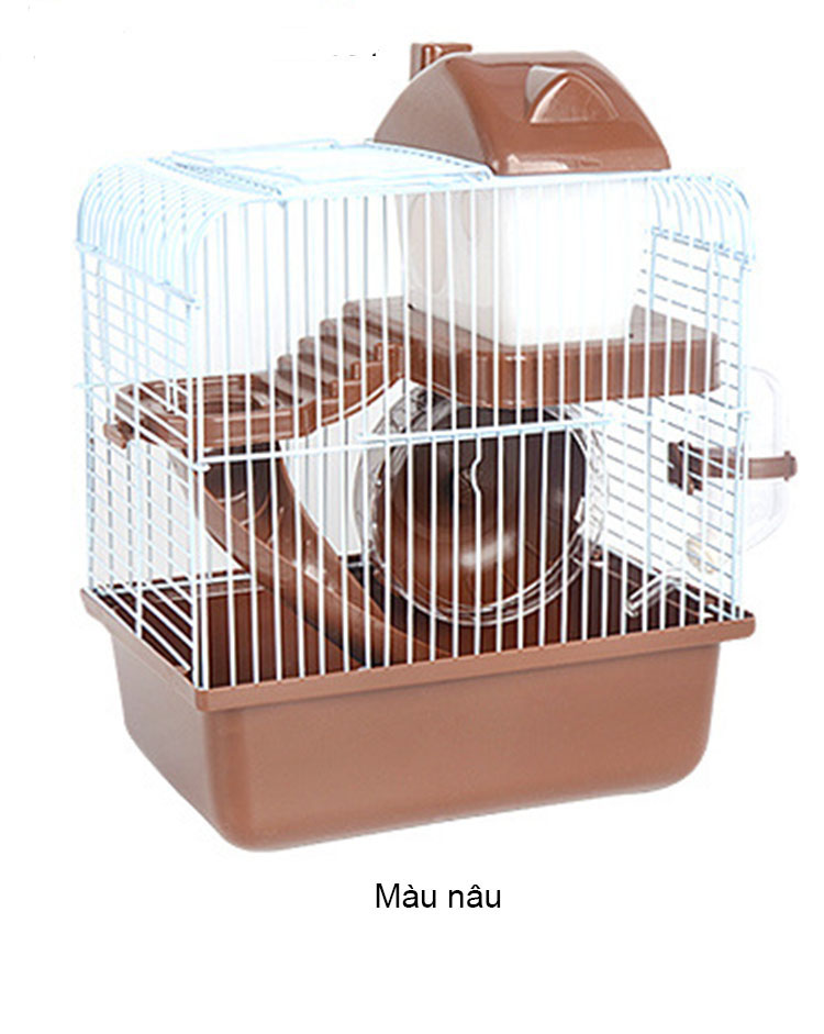 Lồng chuột hamster 2 tầng