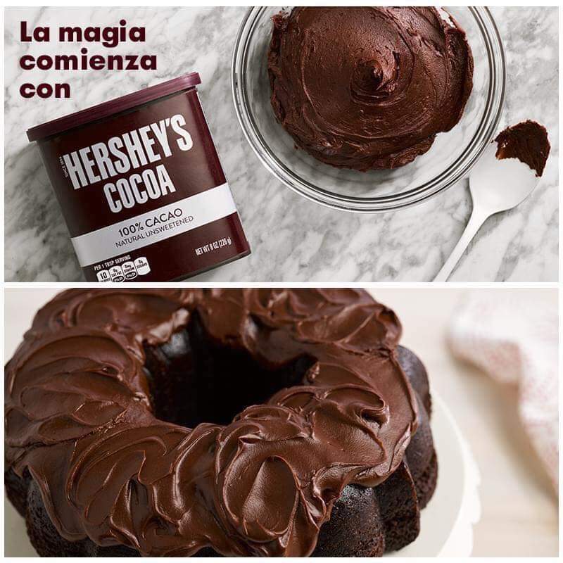 Bột Ca Cao Nguyên Chất Không Đường Hershey's Cocoa