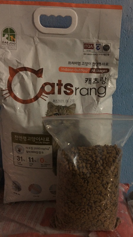 [SIÊU TIỆN LỢI] Thức ăn hạt Catsrang cho mèo túi chiết 1kg từ bịch 5kg