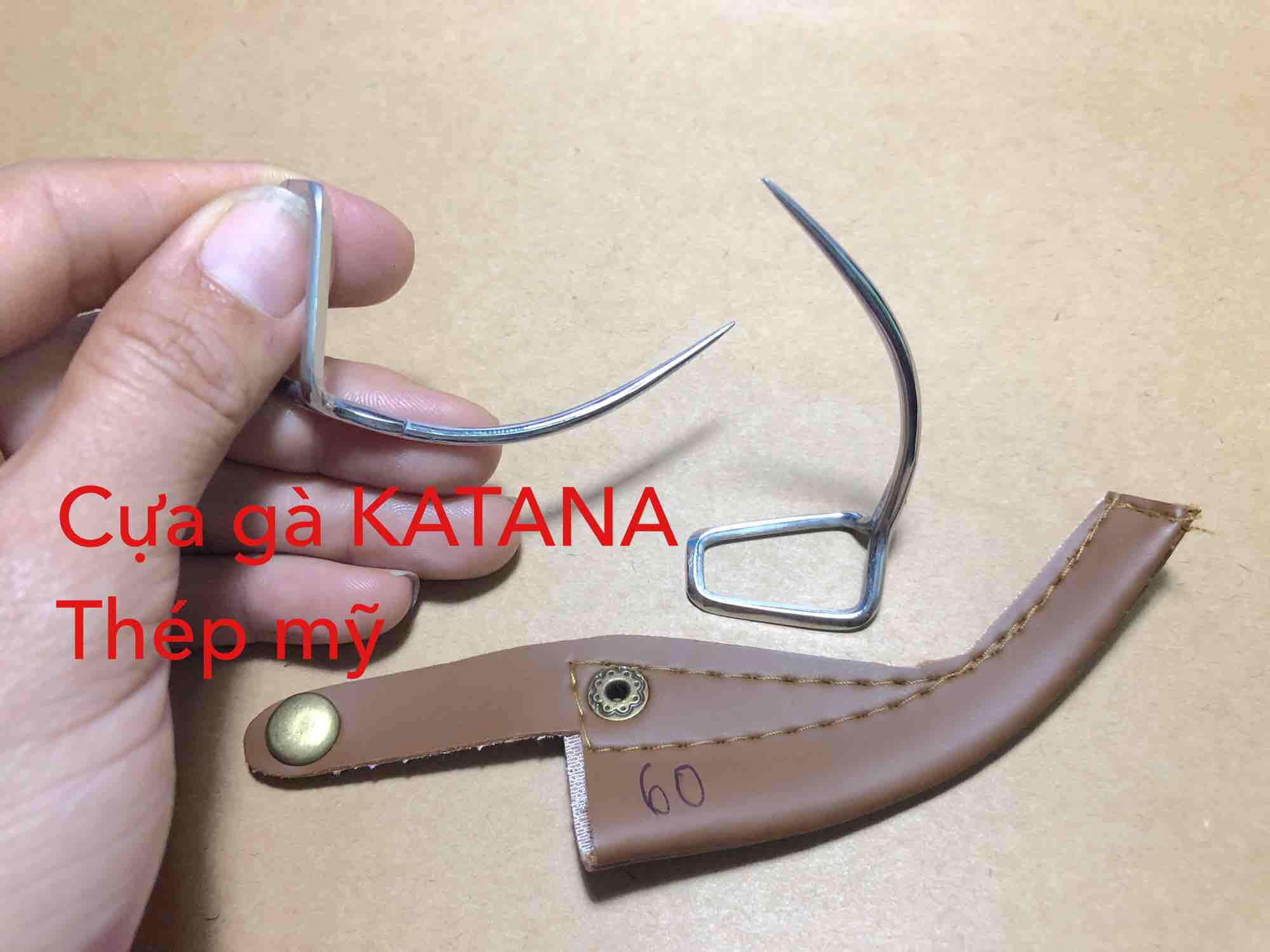 [HCM]Cựa gà nòi 60 thép mỹ