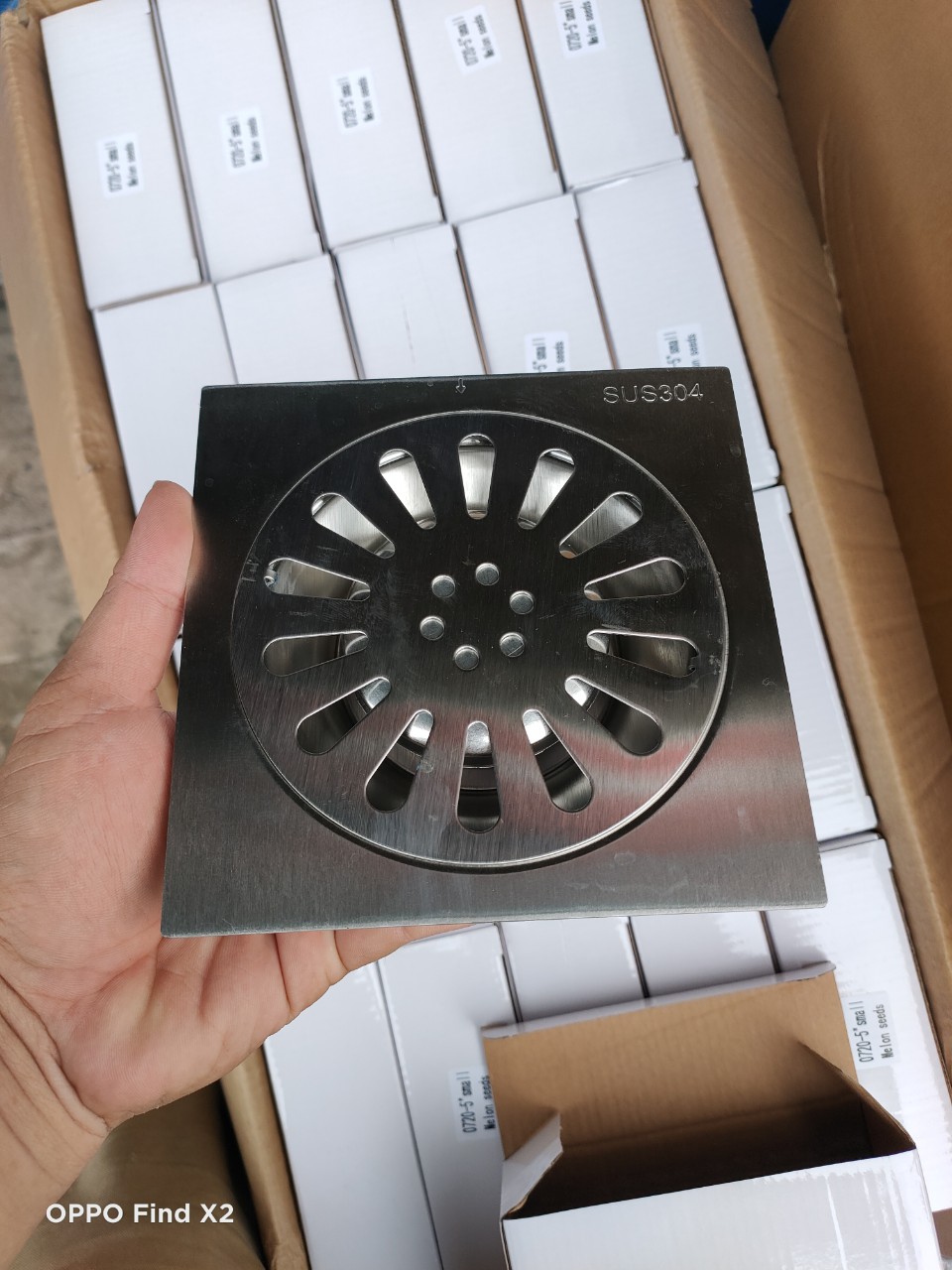 Phễu Thoát sàn thoát nước Lược Rác chống hôi Inox Sus 304 GRSL