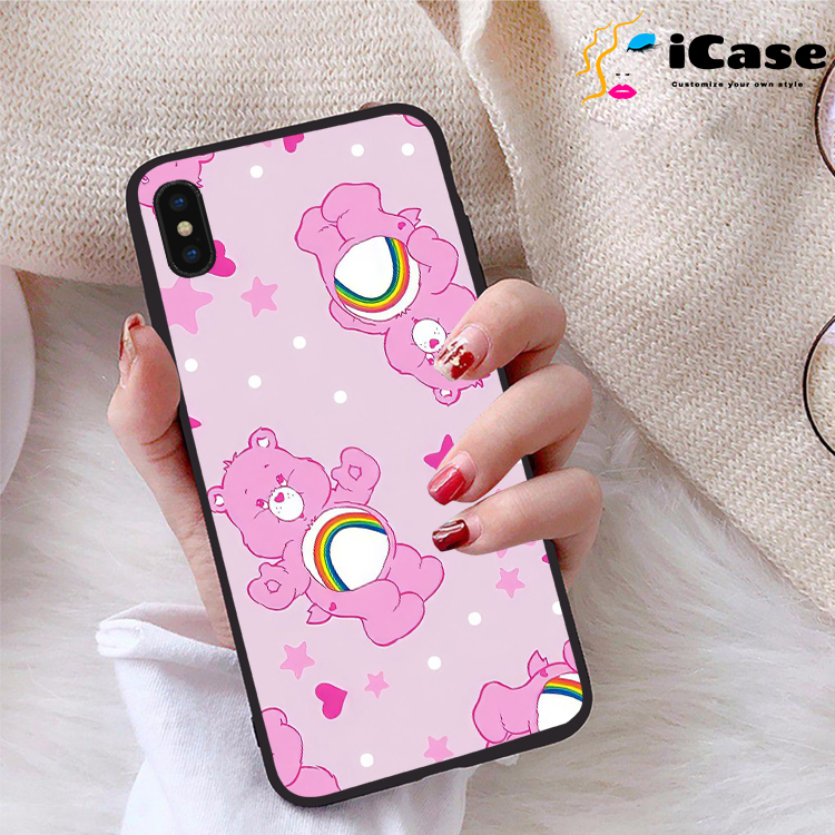 Ốp lưng iPhone Xs Max viền dẻo TPU BST Pinky