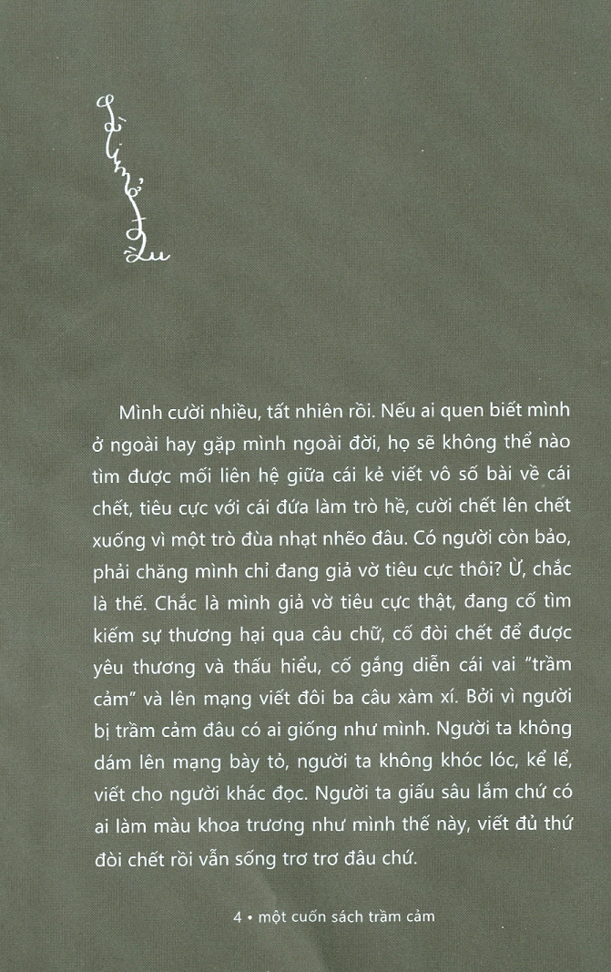 Bloom Collection - Một Cuốn Sách Trầm Cảm