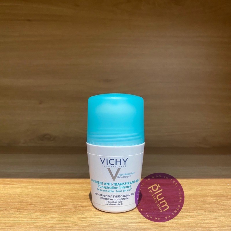 Lăn khử mùi Vichy Pháp dạng nước 50ml