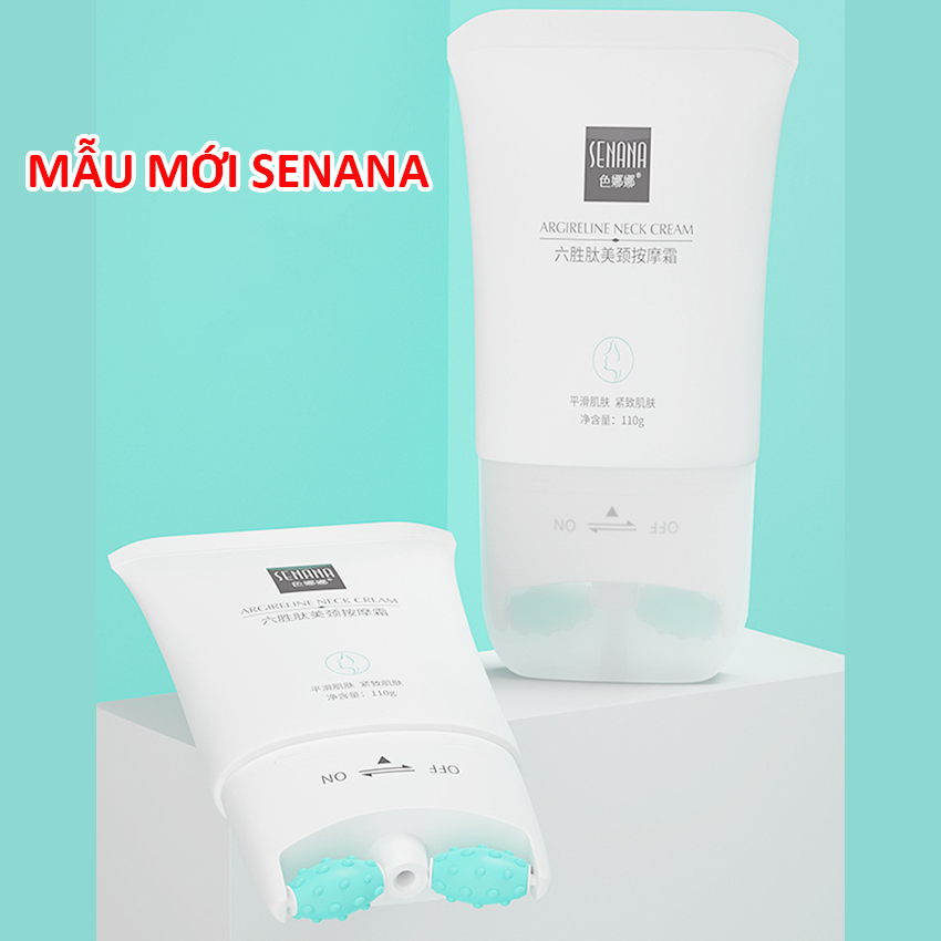 Kem Dưỡng Da Chống Lão Hóa Vùng Cổ VENZEN AREGININE BEAUTY NECK CREAM 110gram – Giảm Nếp Nhăn, Dưỡng Ẩm, Chống Lão Hóa Da, Có Con Lăn Mát-Xa
