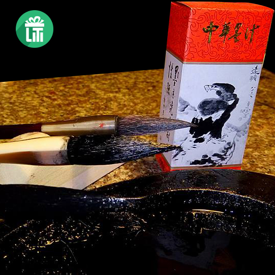 Mực Tàu viết thư pháp, mực nho, (pha sẵn - 100ml màu đen)