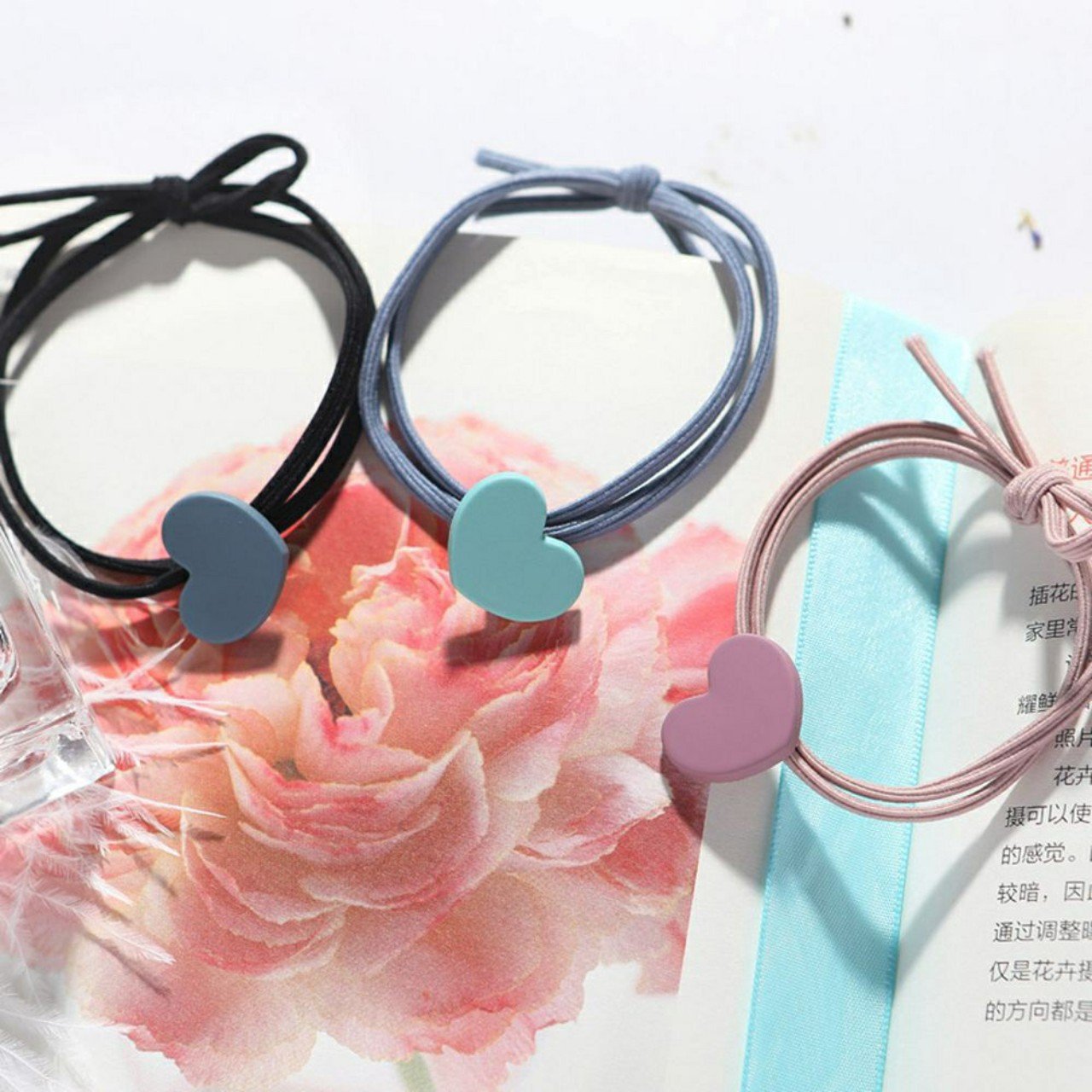 CỘT TÓC TIM SMILE HÀN QUỐC